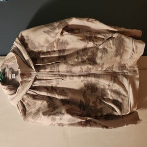 Athleta Triumph Long Sleeve Hoodie, Gypsum Camo (gray)